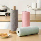 Homvora Reusable Microfiber Cleaning Cloth Roll Pack Of (50 Sheets)