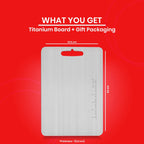 Homvora Stainless Steel Cutting And Chopping Board