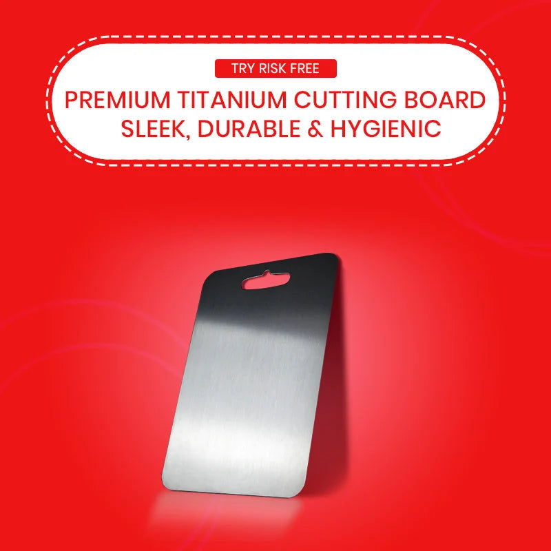 Homvora Stainless Steel Cutting And Chopping Board