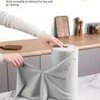 Homvora Reusable Microfiber Cleaning Cloth Roll Pack Of (50 Sheets)