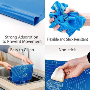 Homvora Soft Silicon Fondant & Roti Mat Buy 1 Get 1 Free