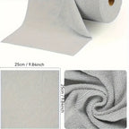 Homvora Reusable Microfiber Cleaning Cloth Roll Pack Of (50 Sheets)