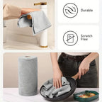 Homvora Reusable Microfiber Cleaning Cloth Roll Pack Of (50 Sheets)