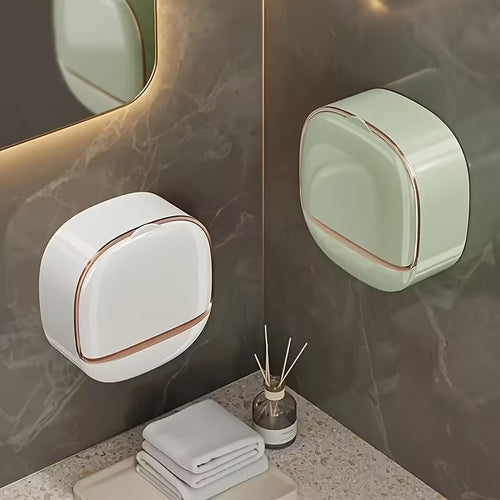 Homvora Premium Covered Soap Holder with Drain Tray Buy 1 Get 1 Free