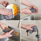 Homvora Reusable Microfiber Cleaning Cloth Roll Pack Of (50 Sheets)
