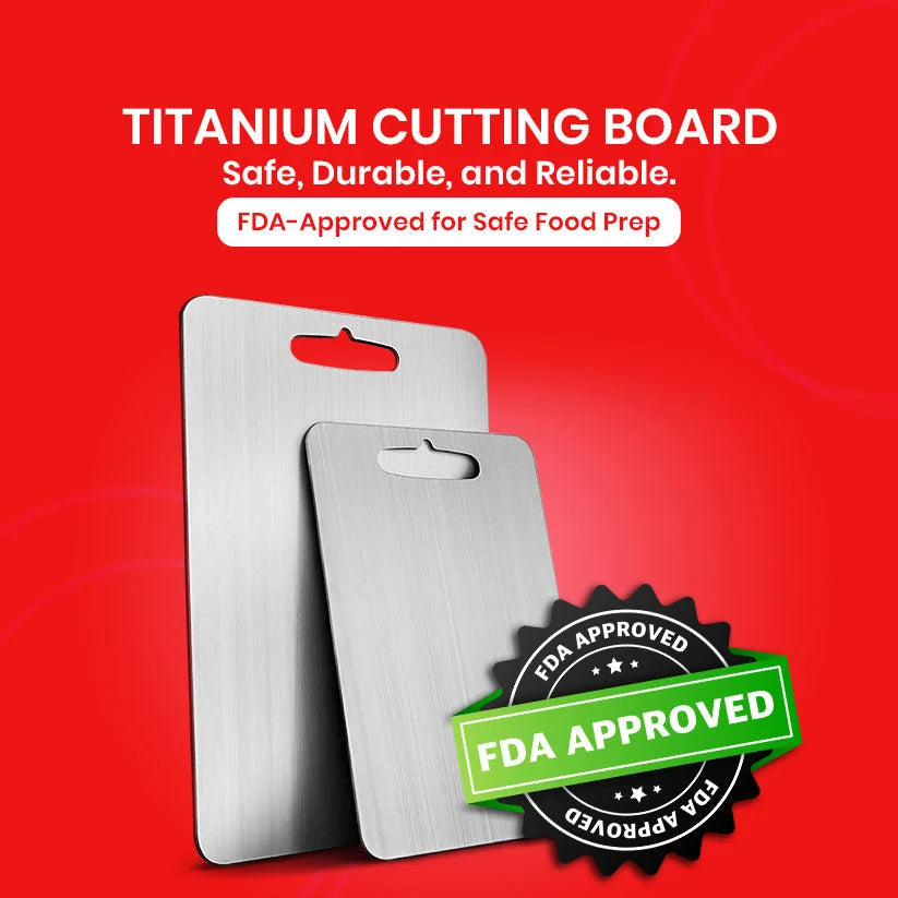 Homvora Stainless Steel Cutting And Chopping Board
