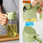 Homvora Sprayable And Pourable Oil Bottle