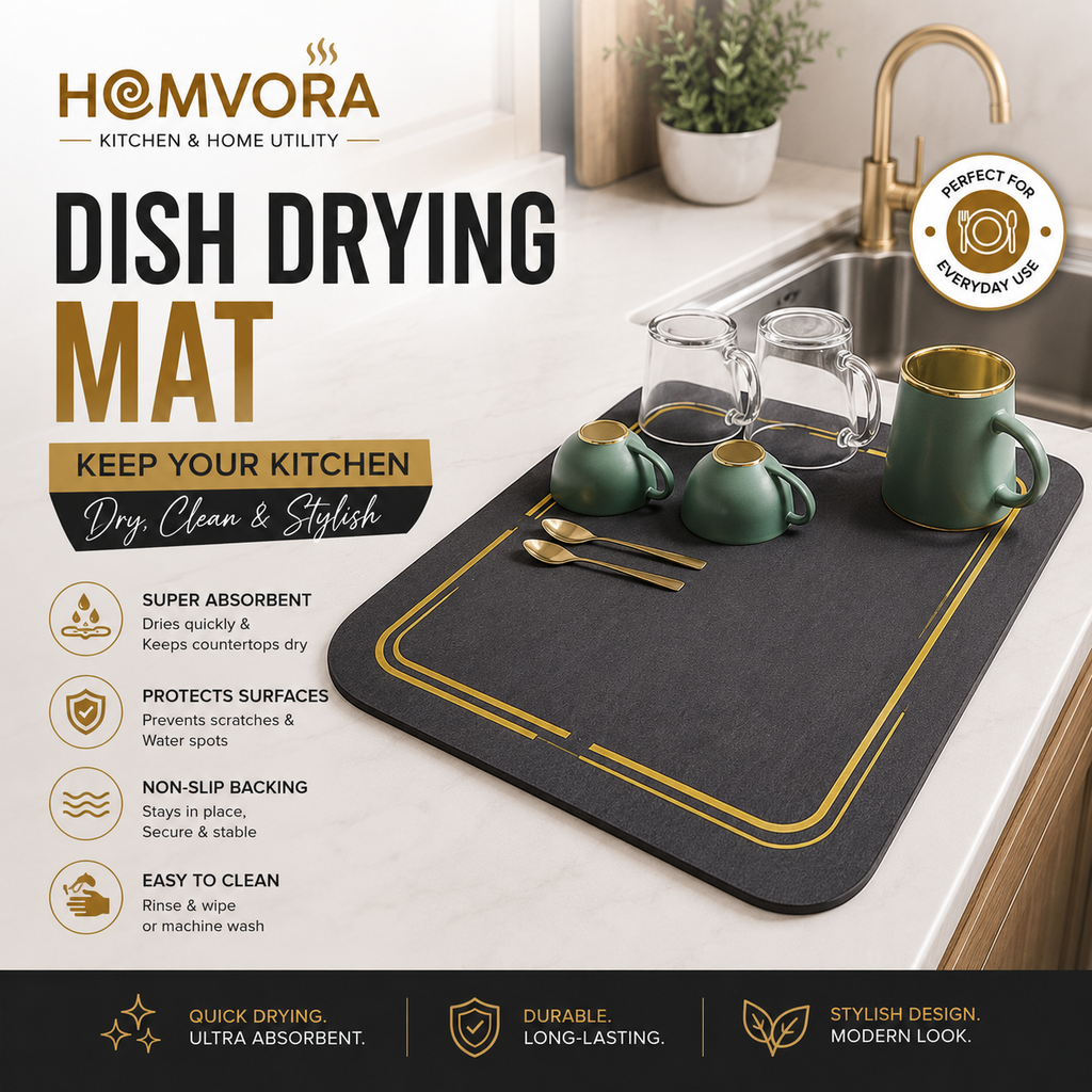 Homvora Quick Drying Kitchen Mats Buy 1 Get 1 Free