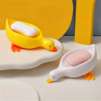Homvora Duck Shape Self-Draining Soap Holder - Buy 1 Get 1 Free