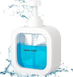 Homvora Square Transparent Liquid Soap Dispenser 500ml Buy 1 Get 1 Free