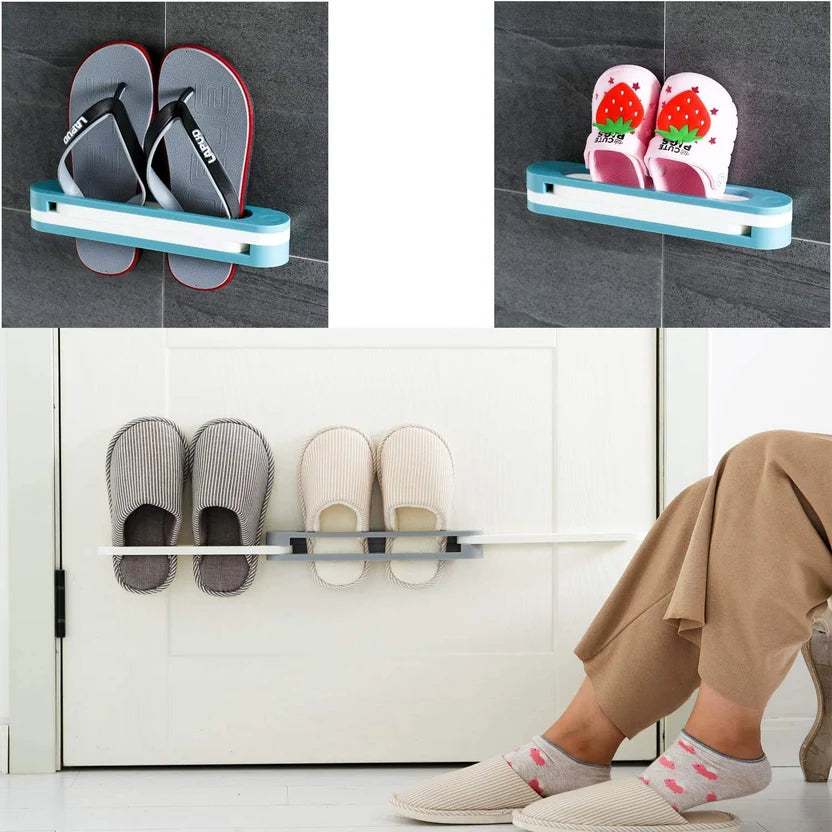 Homvora Multifunction Folding Slippers & Shoes Organizer Rack  BUY1 GET1 FREE